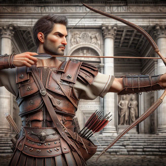 Affordable Leather Armor Roman Sagittarius Kit