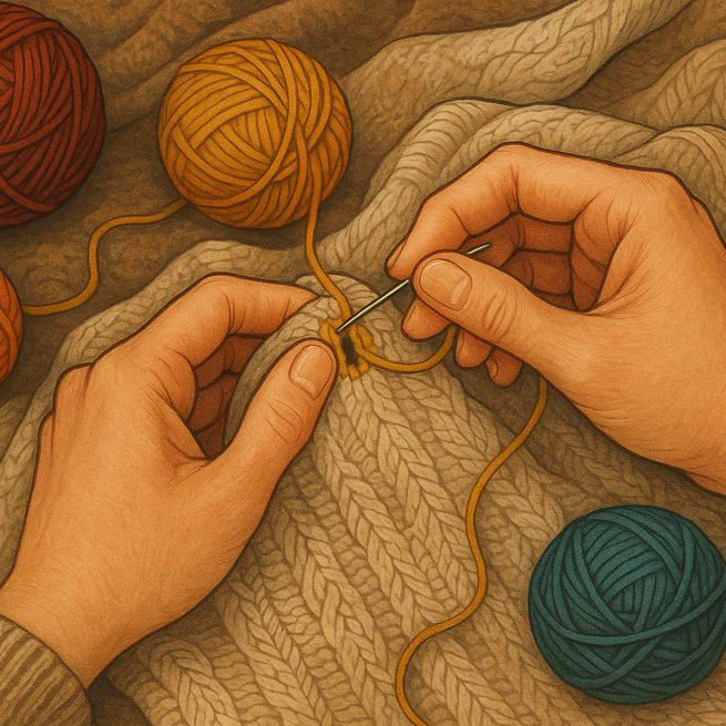 How to Repair Hand-Made Sweaters
